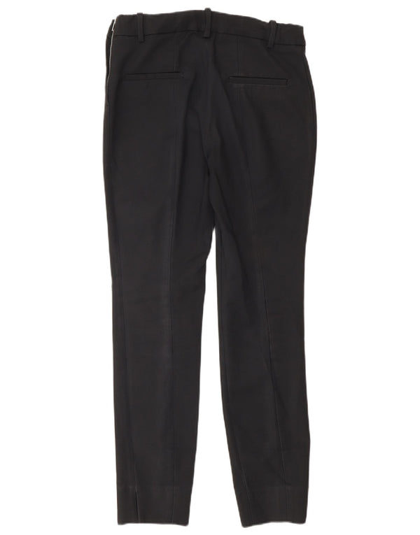 Zara Womens Skinny Casual Trousers Small W26 L27 Black