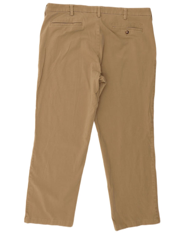 Spodnie męskie Dockers Straight Classic Fit Chino W40 L29 Beżowa bawełna