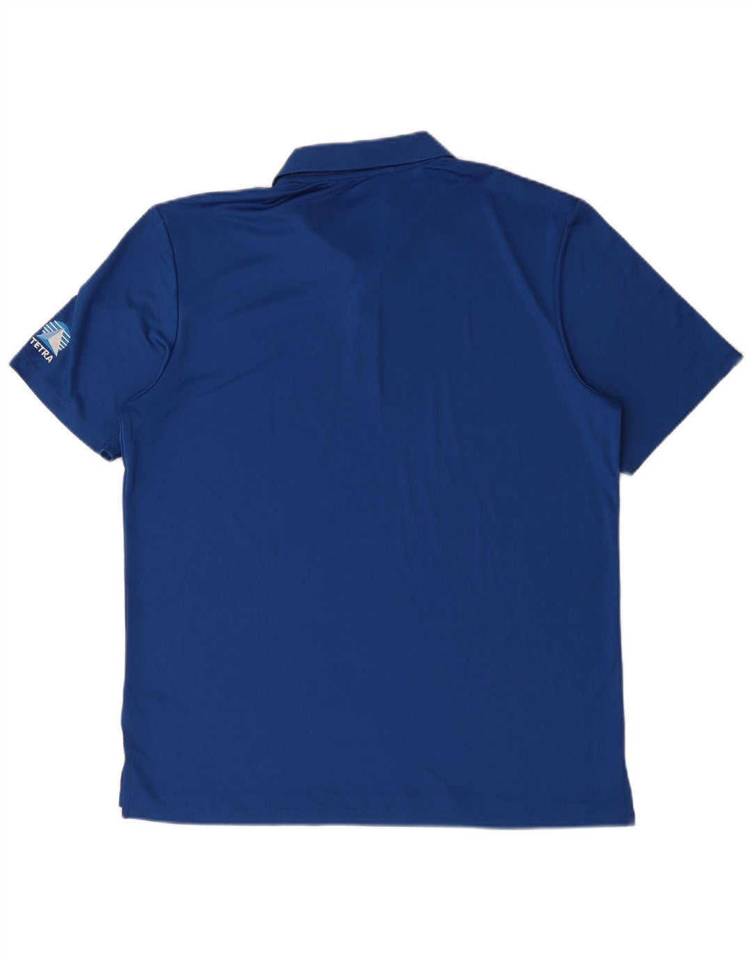 Męska koszulka polo Adidas, duża, niebieska, z poliestru