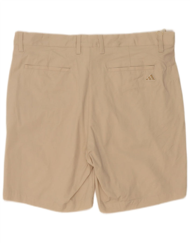 Adidas Męskie Spodenki Chino W34 Duże Beżowe Bawełniane