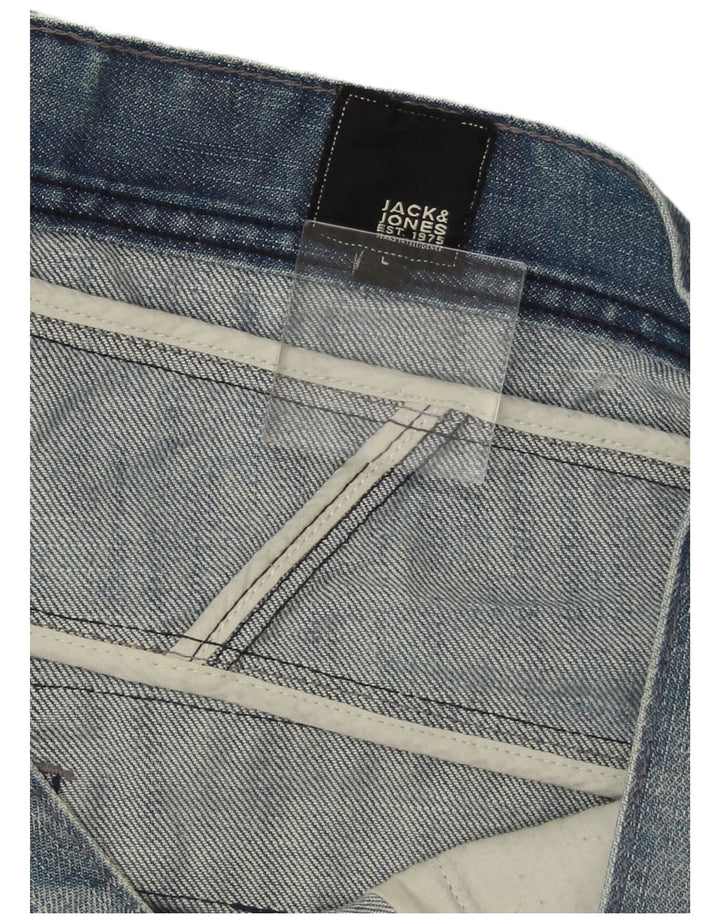 Męskie spodenki jeansowe JACK & JONES, duże, W34, niebieskie