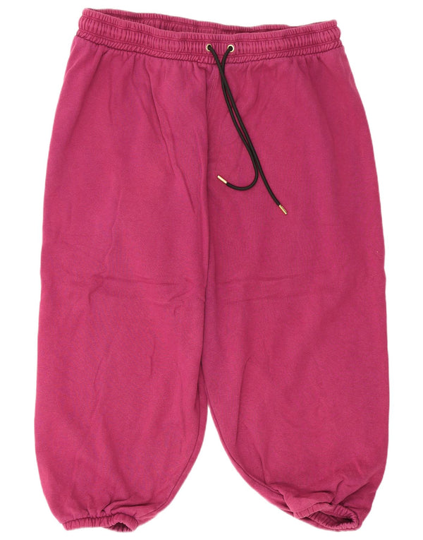 Damskie spodnie dresowe Dkny Crop Joggers UK 20 2XL Fioletowa bawełna