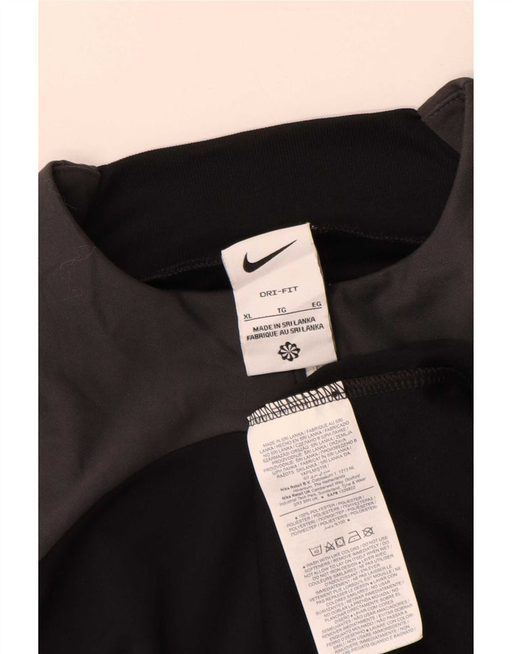 Męska koszulka Nike Dri Fit z długim rękawem XL w kolorze czarnym