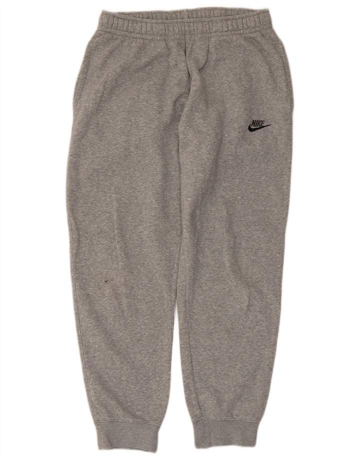 Męskie spodnie dresowe Nike Joggers Średnioszary, bawełniany nakrapiany