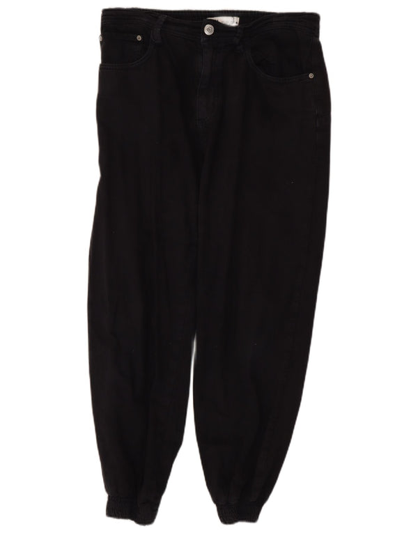 Damskie jeansy joggery Zara, duże, duże W30 L25, granatowe