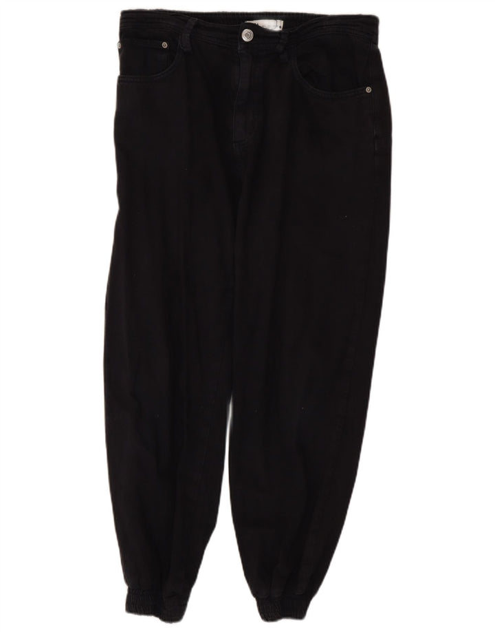 Damskie jeansy joggery Zara, duże, duże W30 L25, granatowe