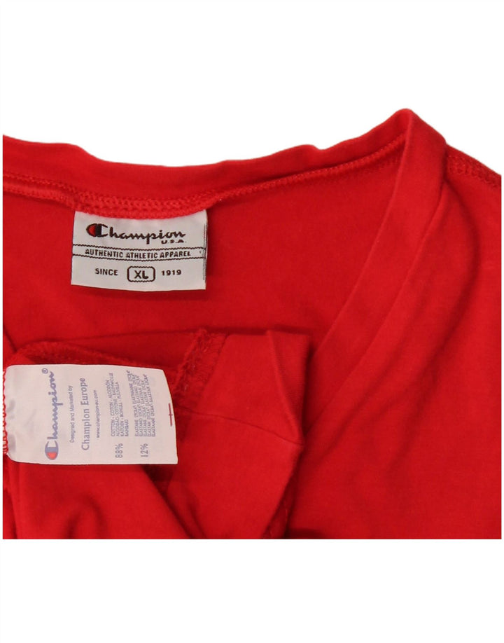Damska kamizelka Champion UK 18 XL, czerwona bawełna