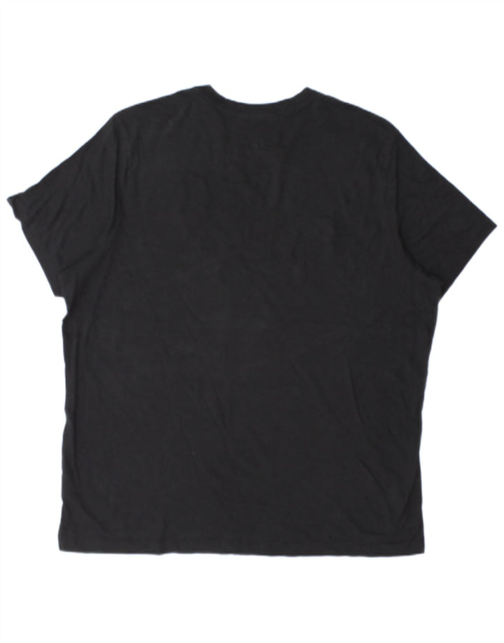 T-shirt męski NIKE Top 2XL, czarny, bawełniany