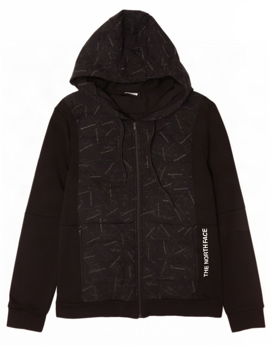 Męska kurtka dresowa The North Face Graphic Padded, duża, czarna