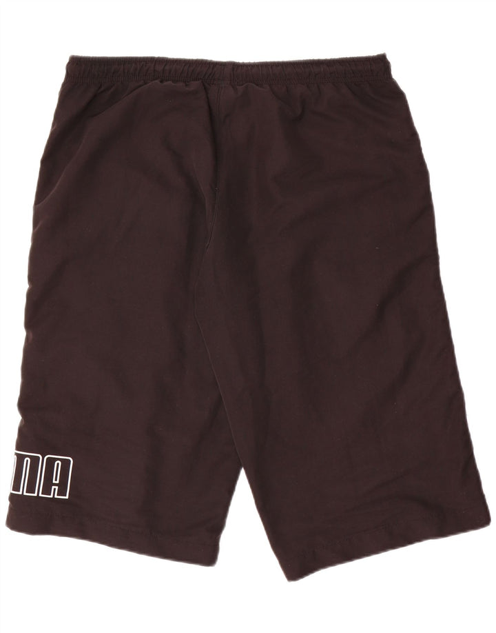 Męskie spodenki sportowe Puma Graphic Bermuda, średnie czarne