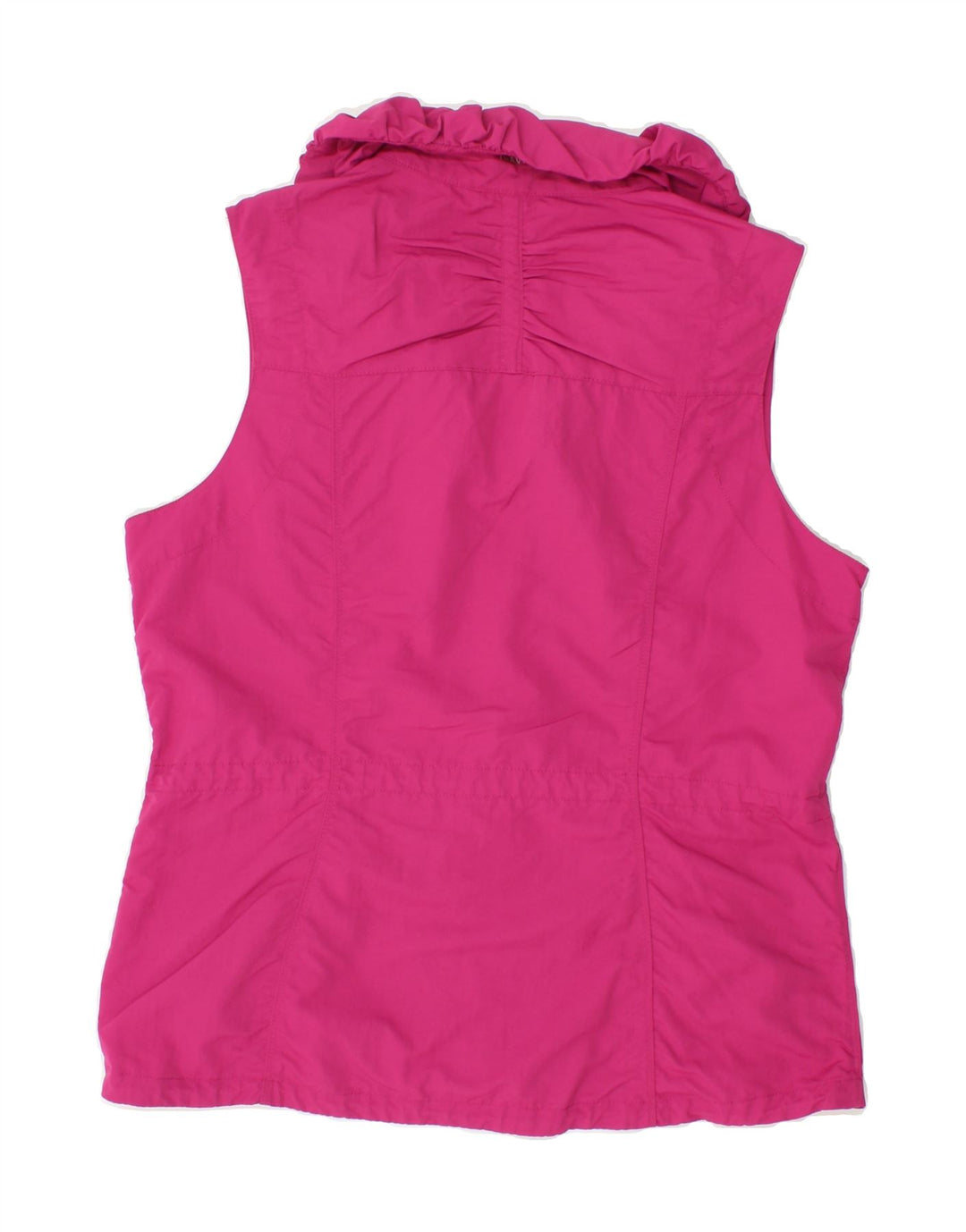 EDDIE BAUER Womens Gilet UK 14 Medium Pink Nylon Vintage Eddie Bauer and Second-Hand Eddie Bauer from Messina Hembry 