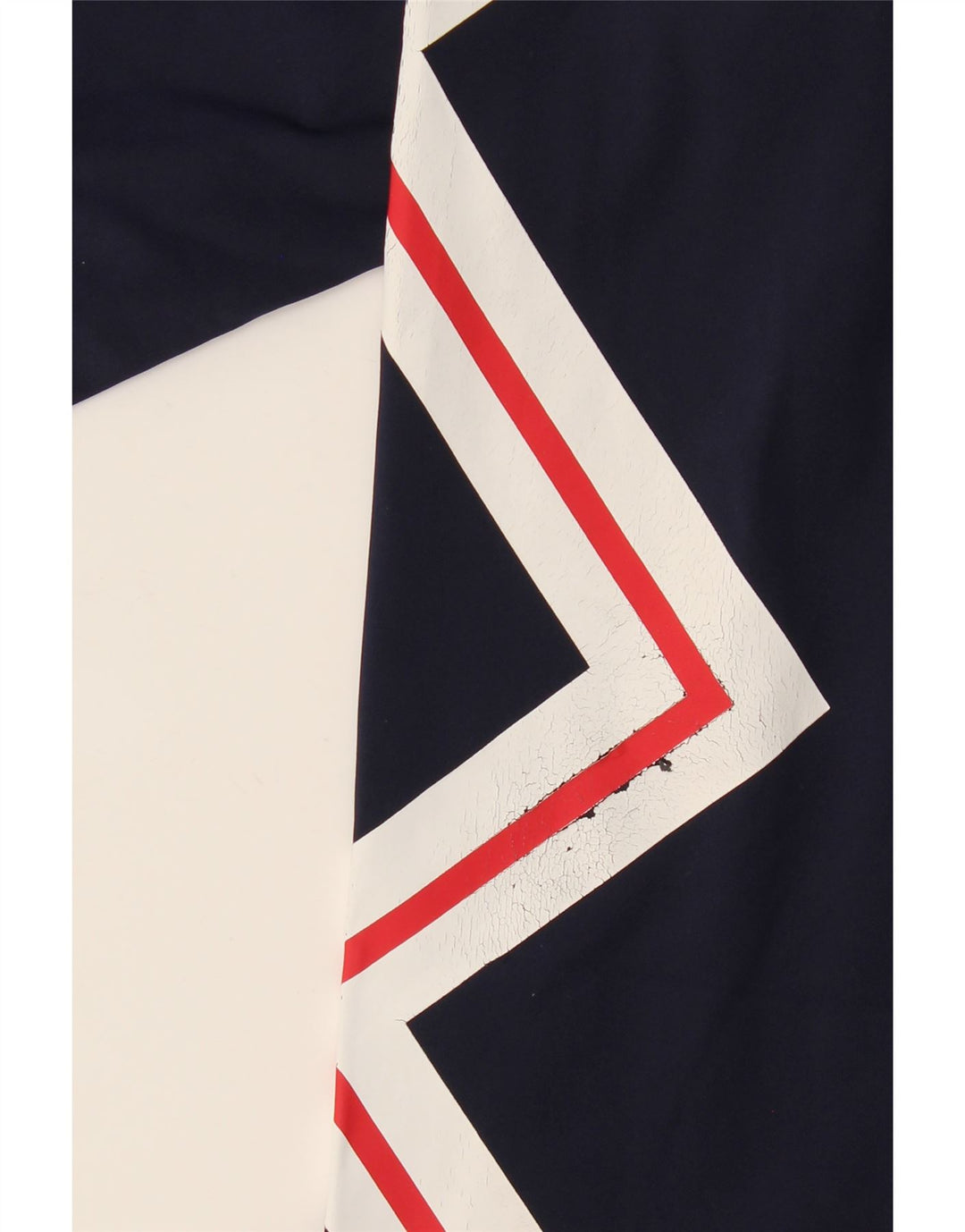 Damskie legginsy Fila Graphic UK 14, duże, granatowe, geometryczne, z poliestru