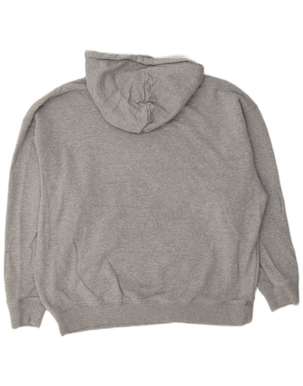 Damska bluza z kapturem Adidas Graphic Oversized UK 12/14 Medium Grey Flecked