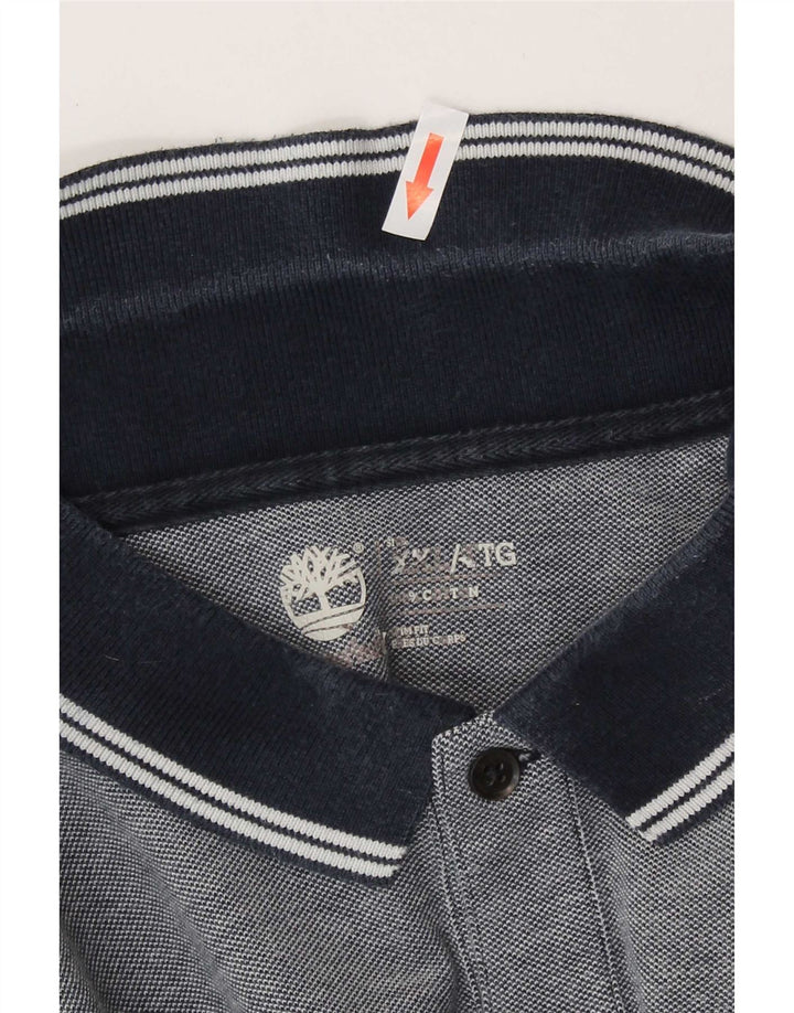 Męska koszulka polo Timberland 2XL, niebieska, bawełniana