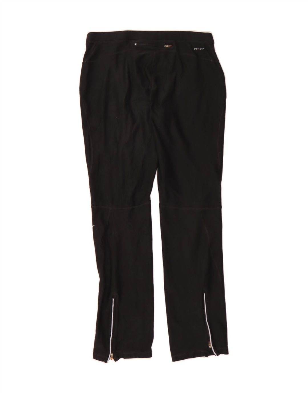 NIKE Womens Dri Fit Tracksuit Trousers UK 14 Medium  Black Polyester Vintage Nike and Second-Hand Nike from Messina Hembry 
