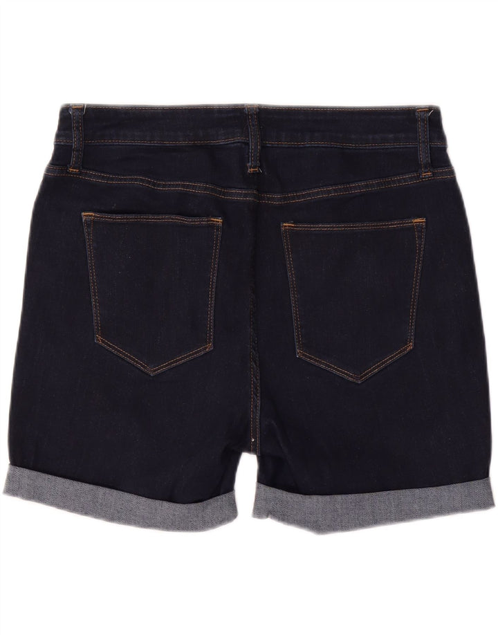 GAP Womens Regular Fit Denim Shorts W32 Large  Navy Blue Cotton