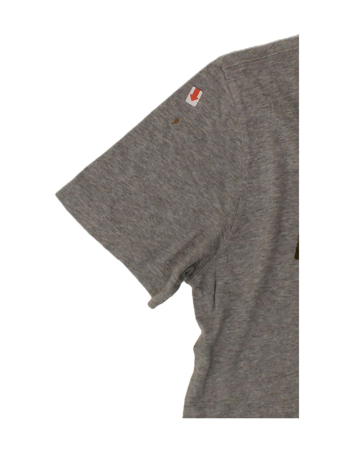 ADIDAS Mens Graphic T-Shirt Top Large Grey Cotton Vintage Adidas and Second-Hand Adidas from Messina Hembry 