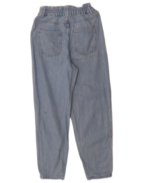 Damskie jeansy z wysokim stanem Zara EU 36 XS W26 L28 Niebieskie bawełniane