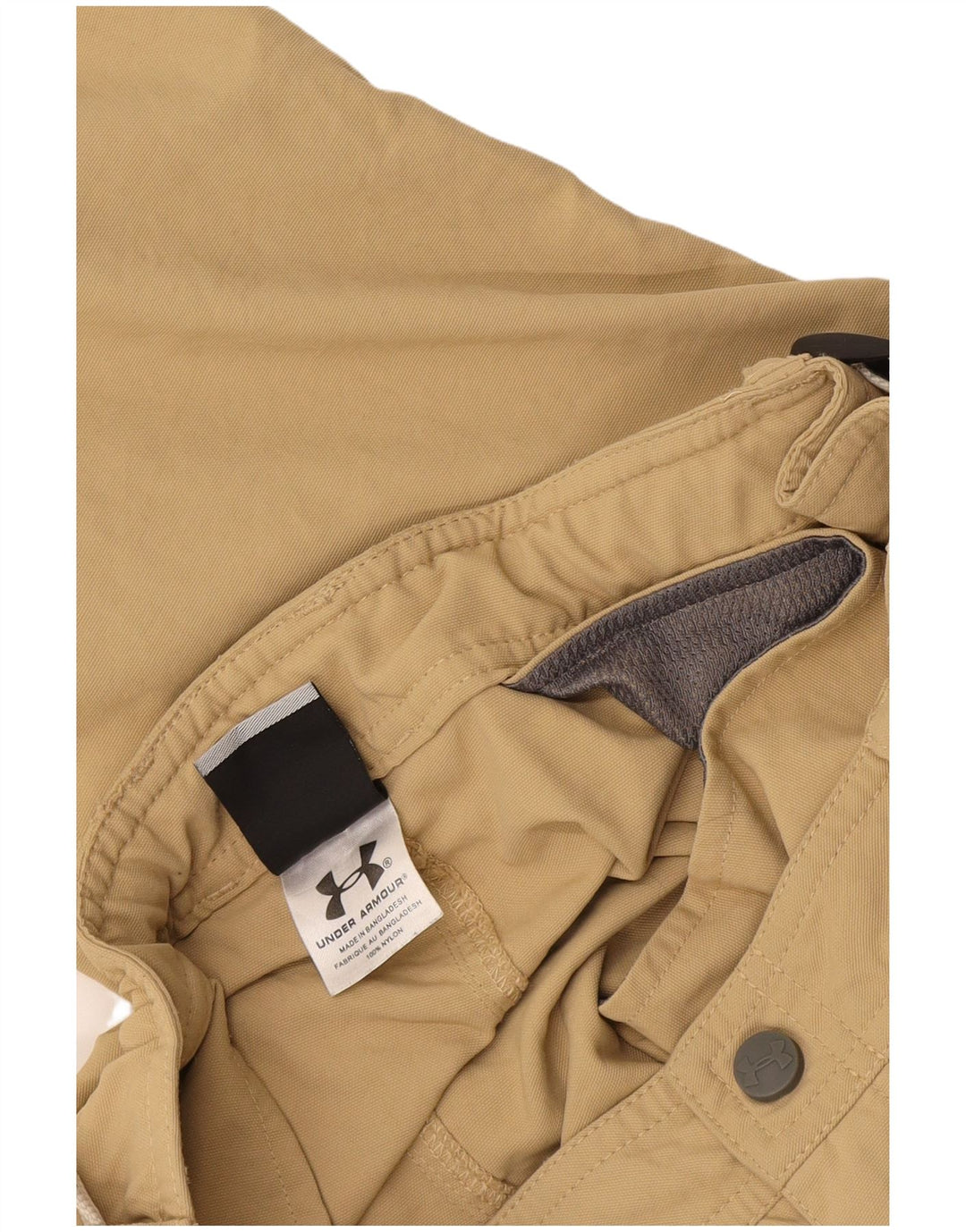Spodnie damskie Under Armour Straight Cargo W24 L30 Beżowy nylon