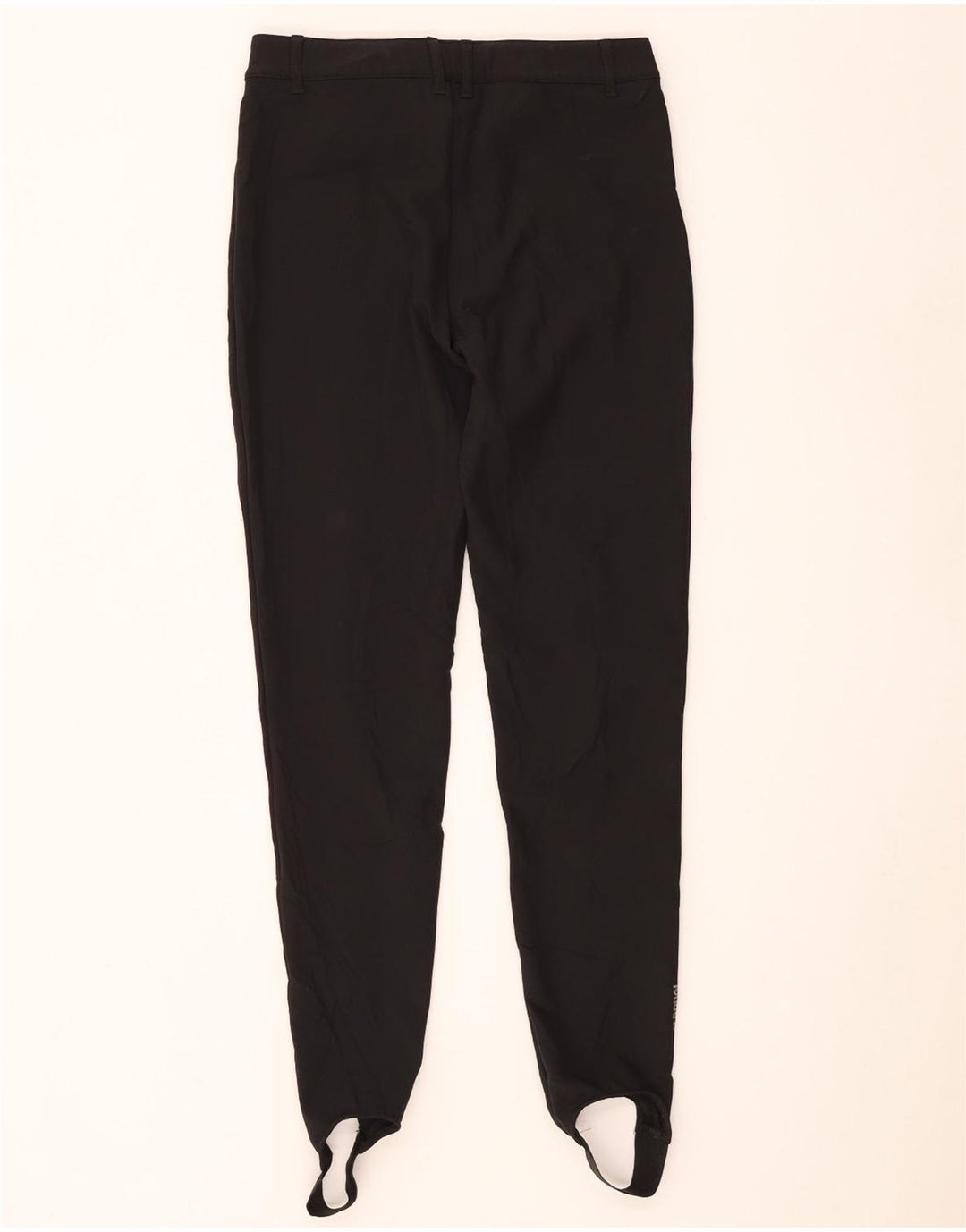Damskie spodnie codzienne Brugi Stirrup Medium W30 L33 Czarny poliester