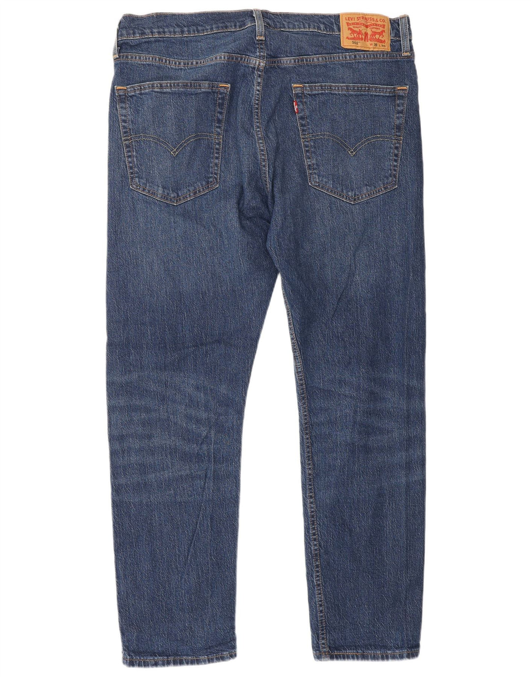 Męskie jeansy Levi's 502 Tapered W36 L30 Niebieskie bawełniane