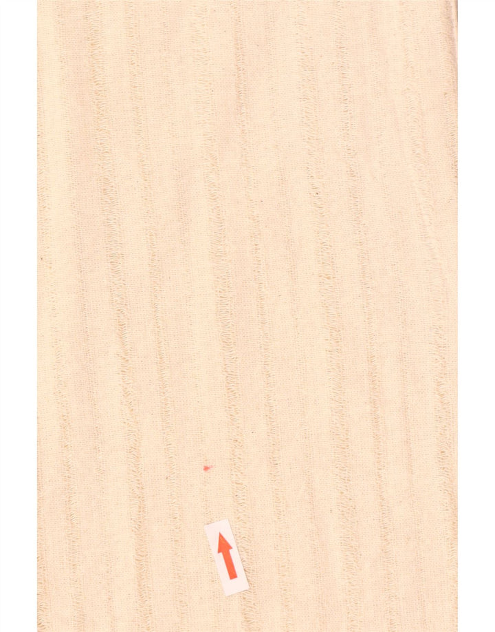 Damska kamizelka Mills UK 16, duża, bawełniana w białe paski