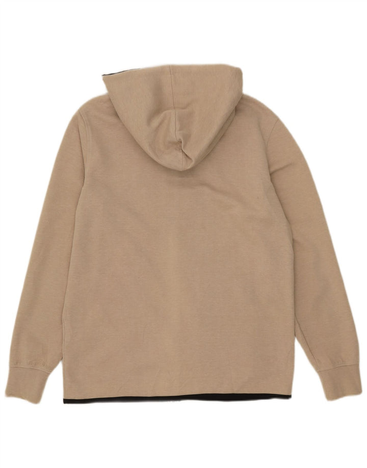 Męski sweter z kapturem i zamkiem Jack & Jones, duży, beżowy poliester