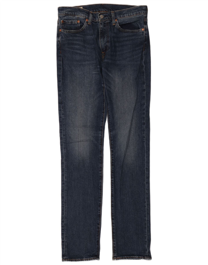 Męskie jeansy Levi's 511 Slim W32 L36 Niebieska bawełna