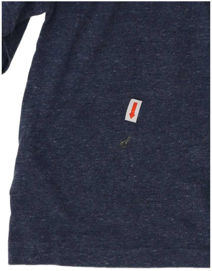 POLO RALPH LAUREN Męski T-shirt Top Średni Granatowy Bawełniany