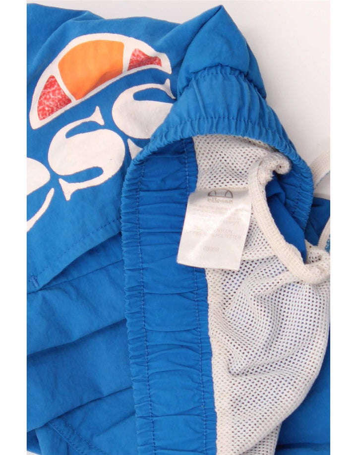 Męskie spodenki kąpielowe Ellesse z grafiką, mały niebieski nylon
