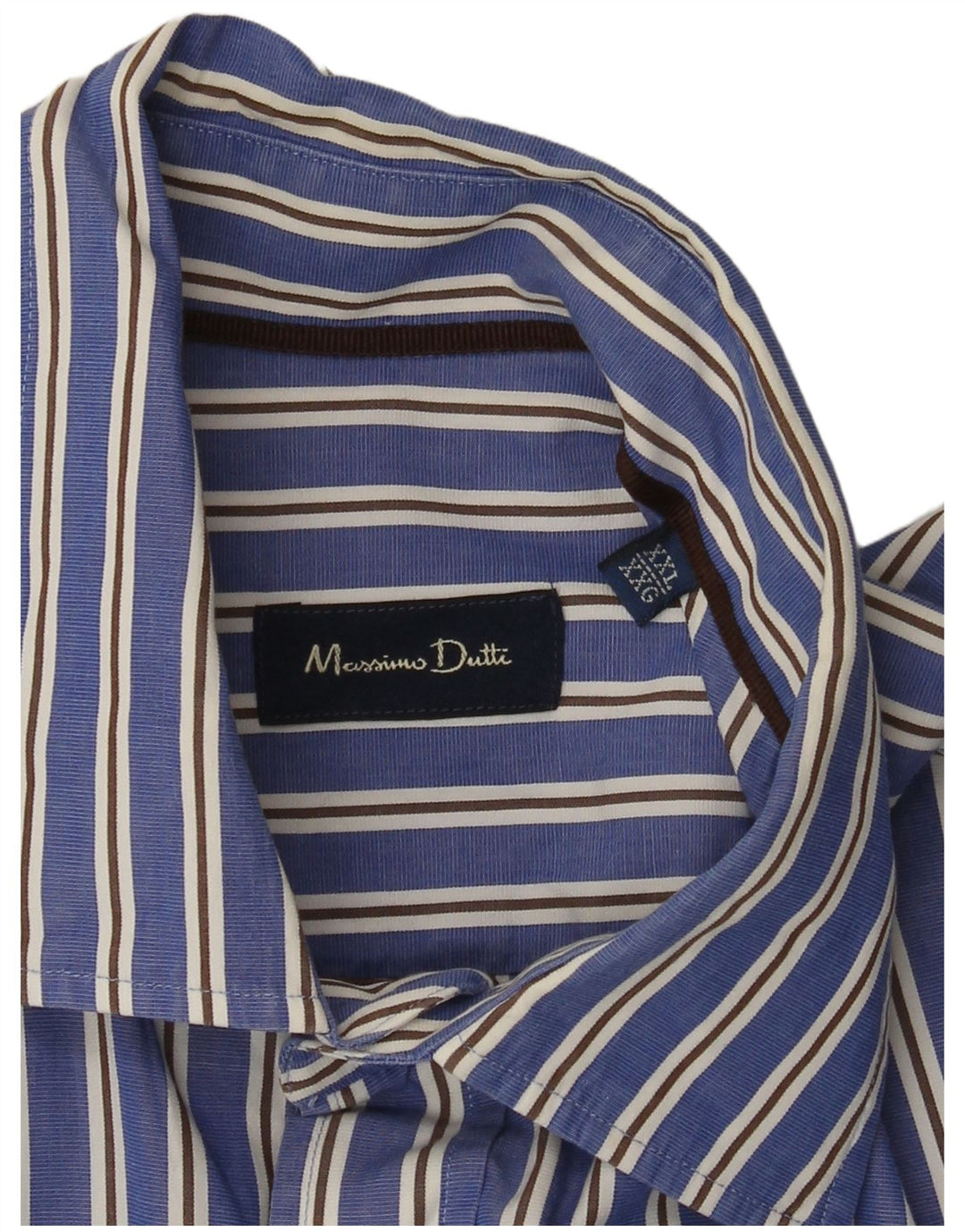 Koszula męska Massimo Dutti 2XL w niebieskie paski