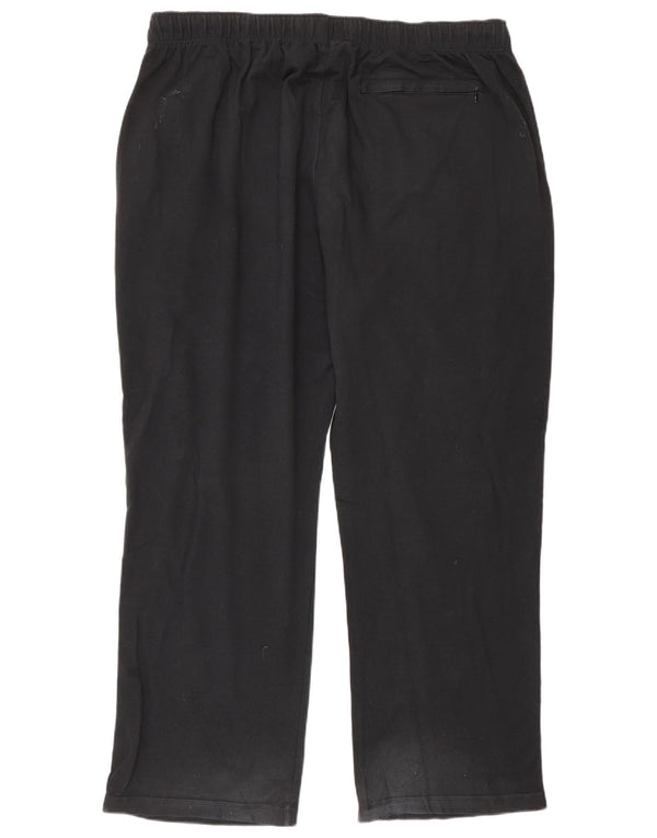 Męskie spodnie dresowe Marks & Spencer UK 42/44 2XL, czarne, bawełniane