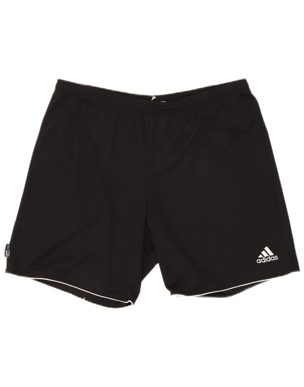 Męskie spodenki sportowe Adidas Climalite XL, czarne, poliestrowe