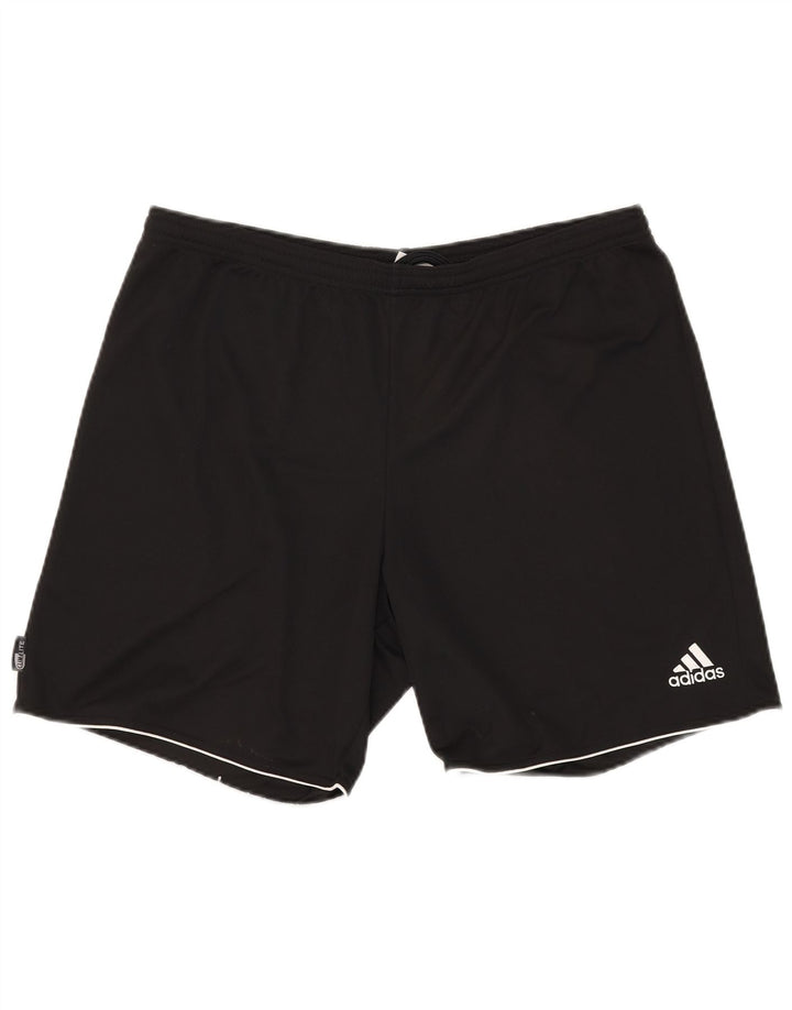 Męskie spodenki sportowe Adidas Climalite XL, czarne, poliestrowe