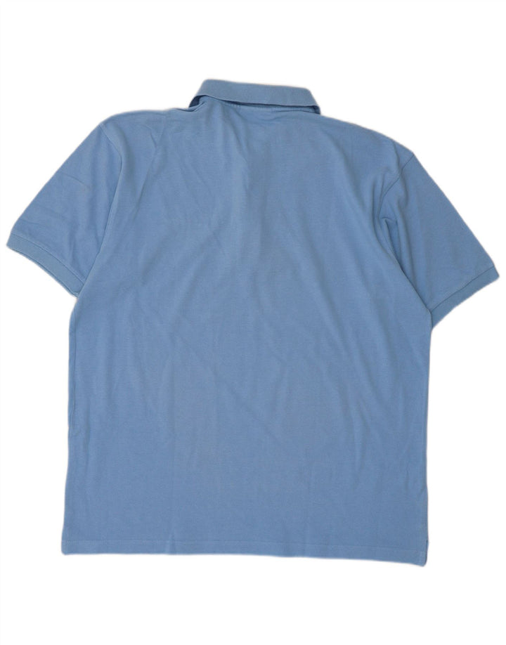 Męska koszulka polo Lotto XL niebieska