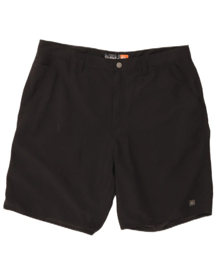 Męskie spodenki chino Quiksilver W36, duży czarny poliester
