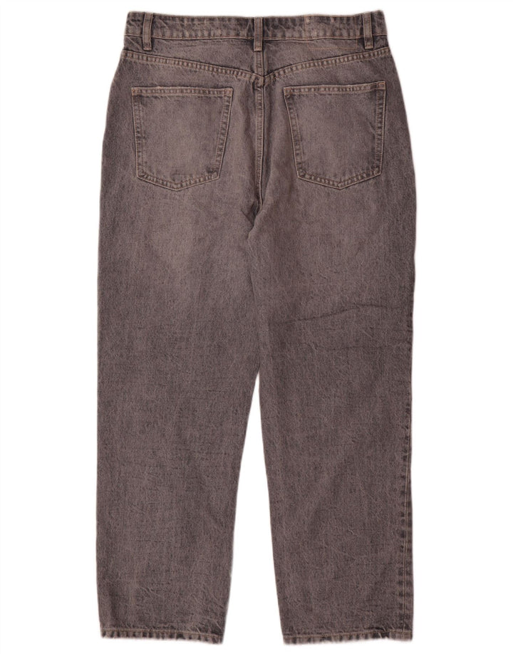 Damskie proste dżinsy Zara EU 42 Large W32 L27 Szare