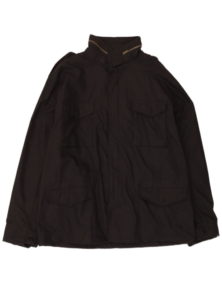 Męska kurtka użytkowa Vintage UK 44 2XL Czarny poliester