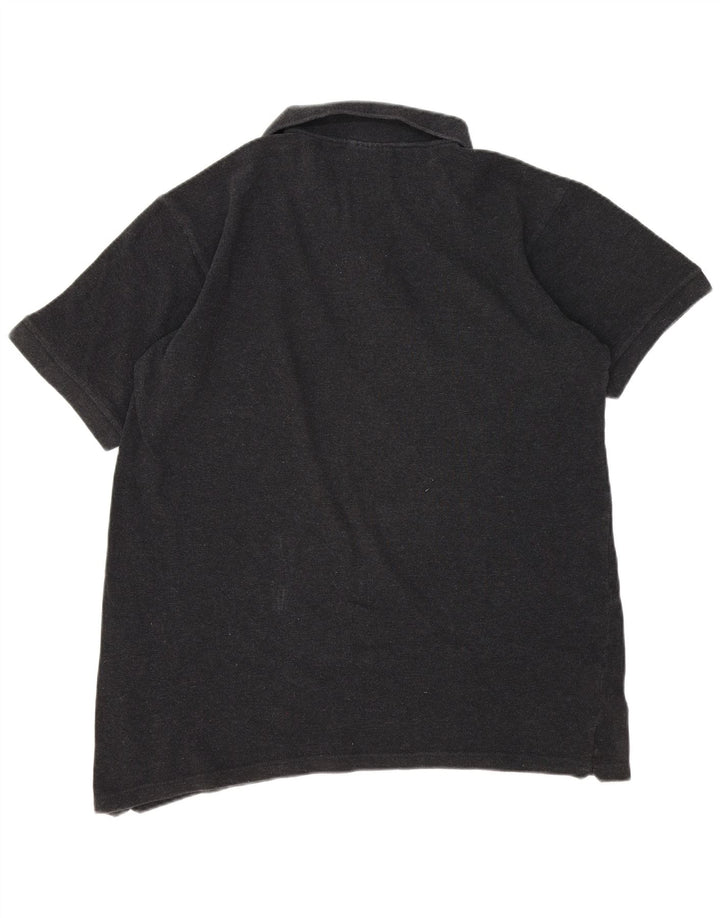 Męska koszulka polo Reebok, duża, szara, bawełniana