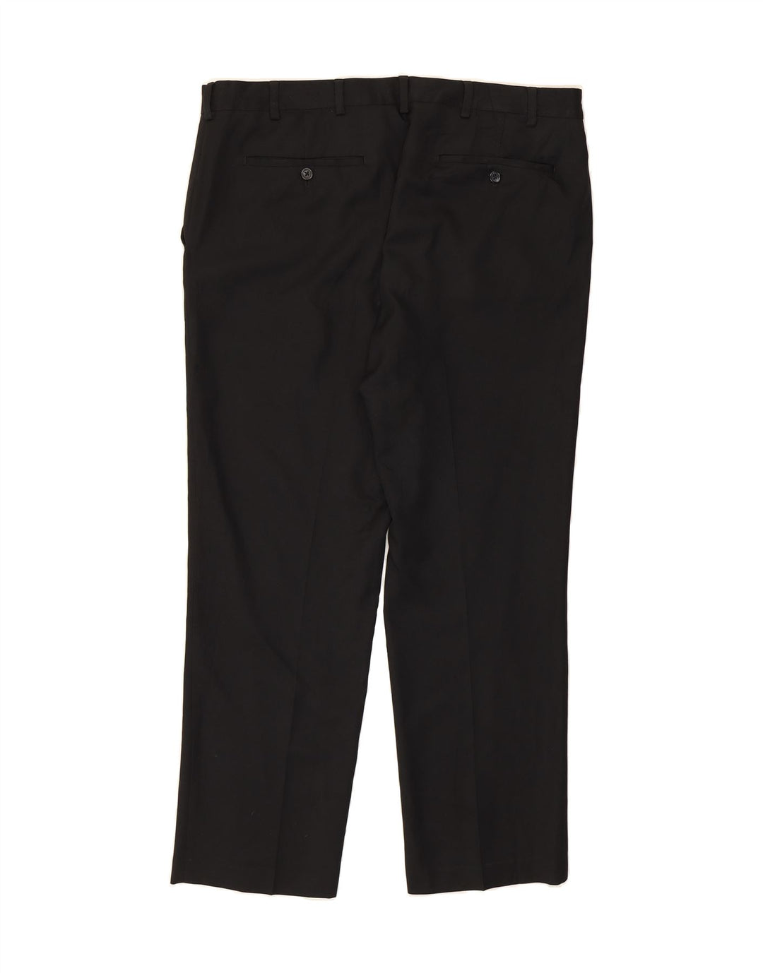 IZOD Mens Straight Chino Trousers W38 L30 Black Vintage Izod and Second-Hand Izod from Messina Hembry 
