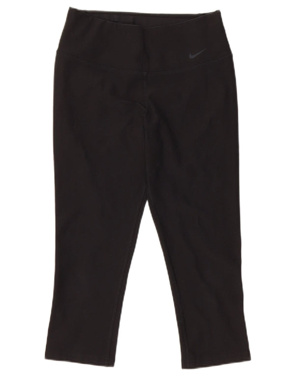 Damskie legginsy Nike Dri Fit Capri UK 6 XS w kolorze czarnym