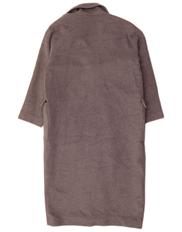 Topshop damski płaszcz oversize UK 12, średni szary poliester