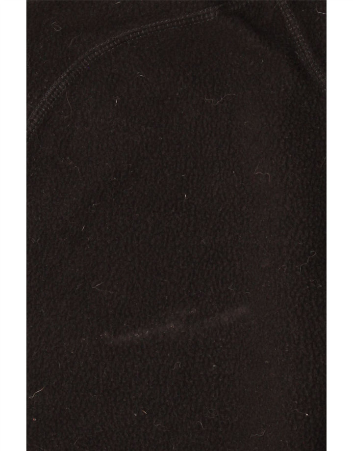 Męska kurtka polarowa EDDIE BAUER UK 40, duża, czarna, z blokami kolorów, z poliestru