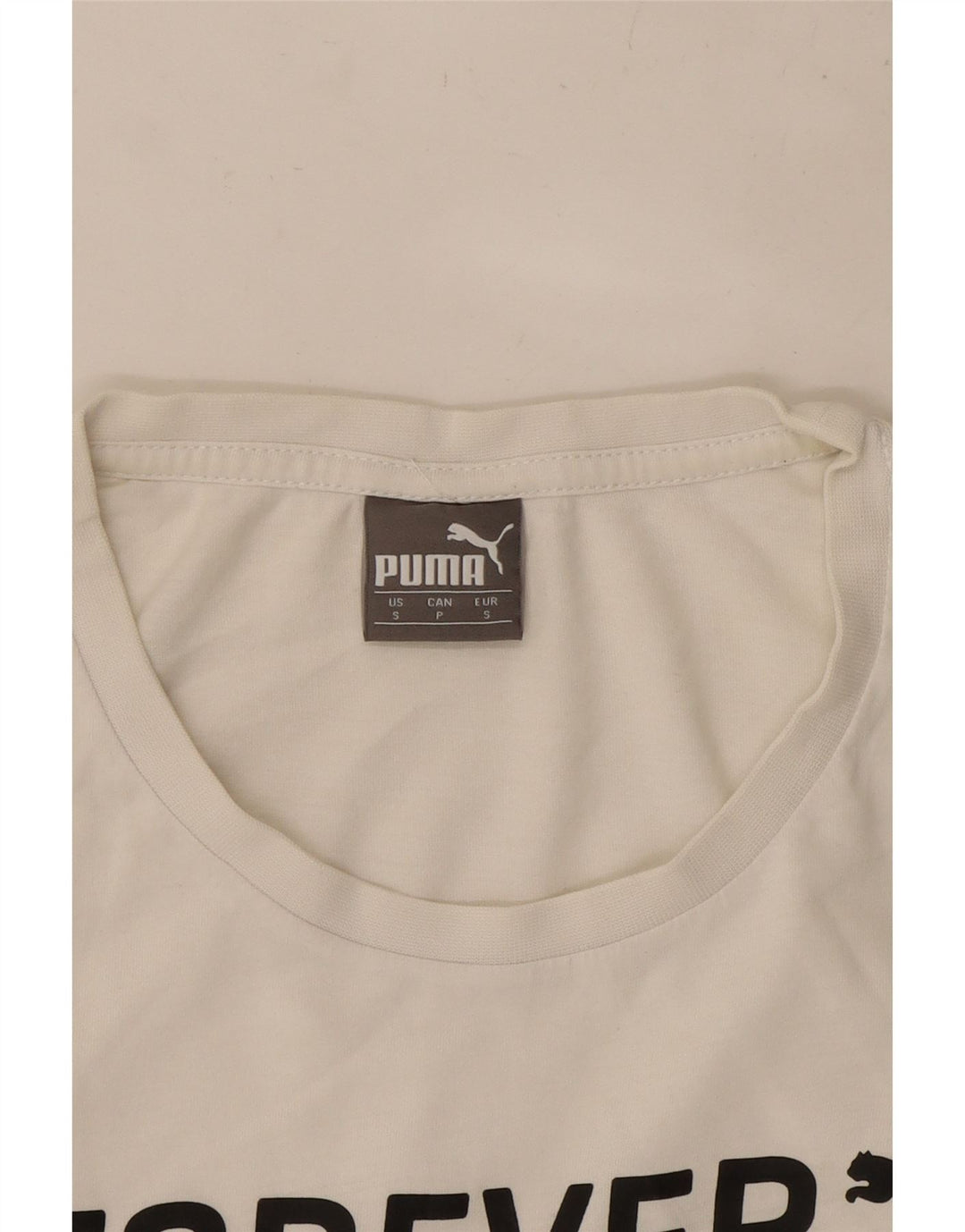 Męski T-shirt z grafiką PUMA, mały, biały