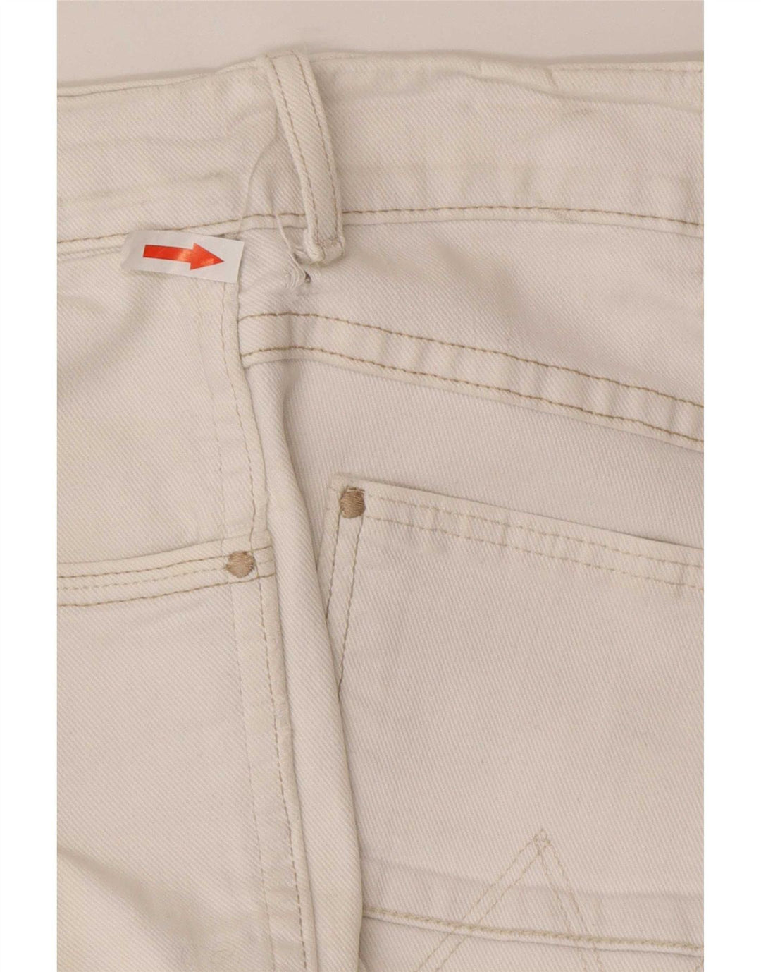 Damskie jeansy Wrangler Vegas W30 L32 białe