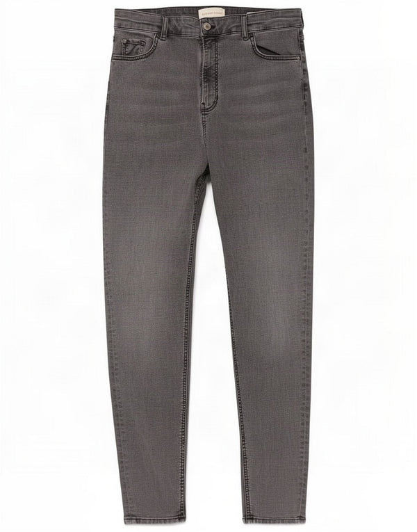 Marks & Spencer Damskie jeansy skinny z wysokim stanem UK 16 Large W32 L30 Szare