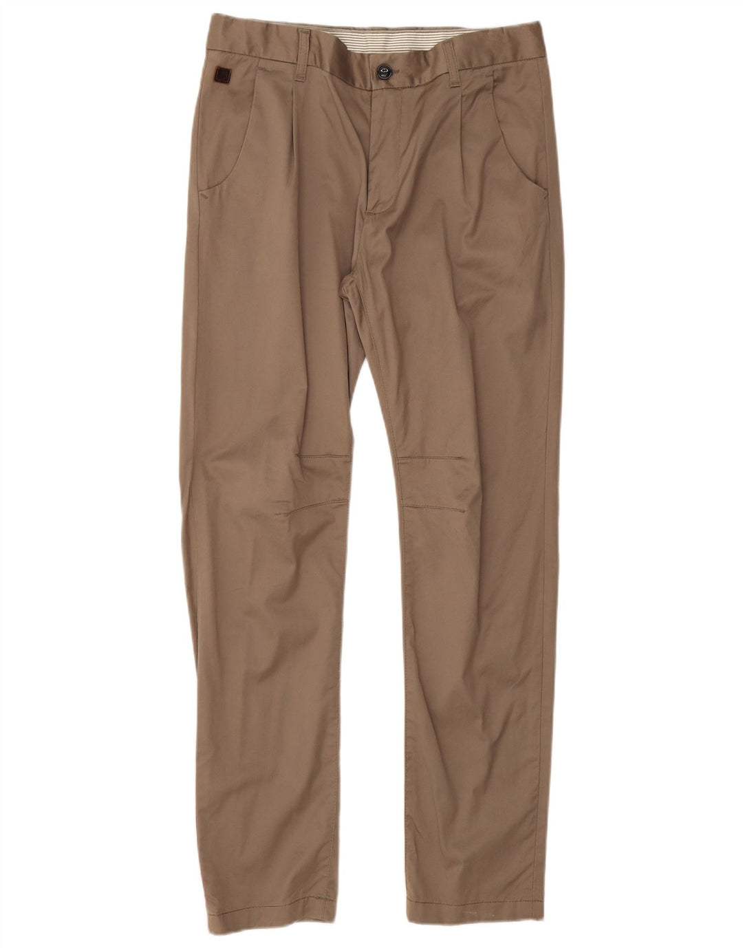 Męskie spodnie typu slim casual Zara W31 L30 beżowe