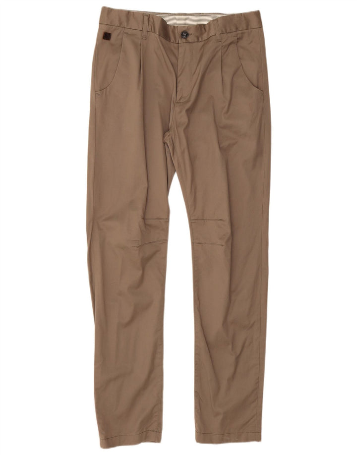 Męskie spodnie typu slim casual Zara W31 L30 beżowe