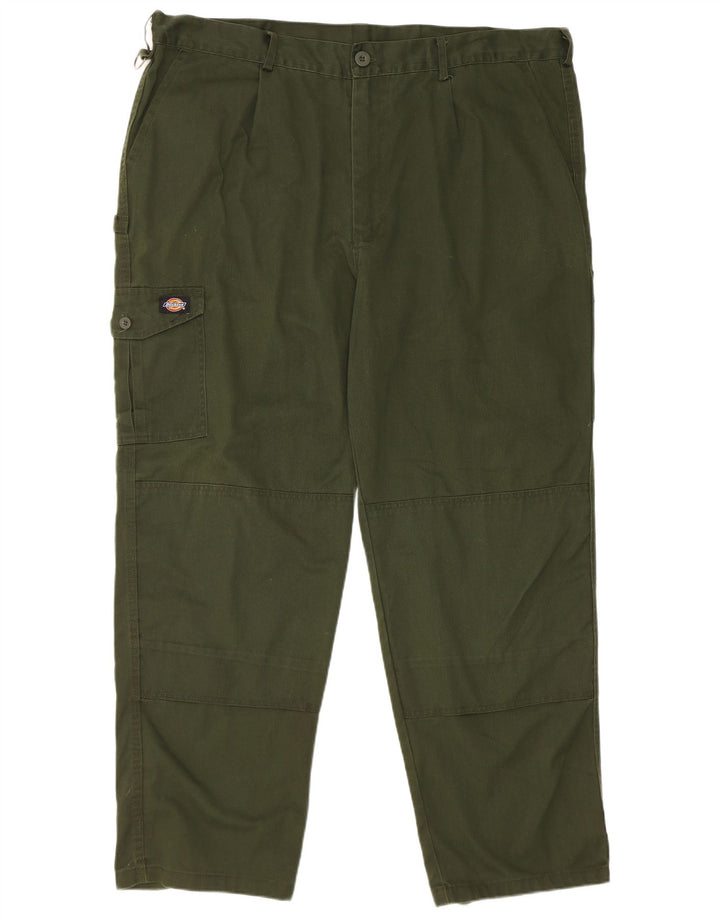 Męskie zwężane spodnie cargo Dickies W44 L30 Zielony poliester