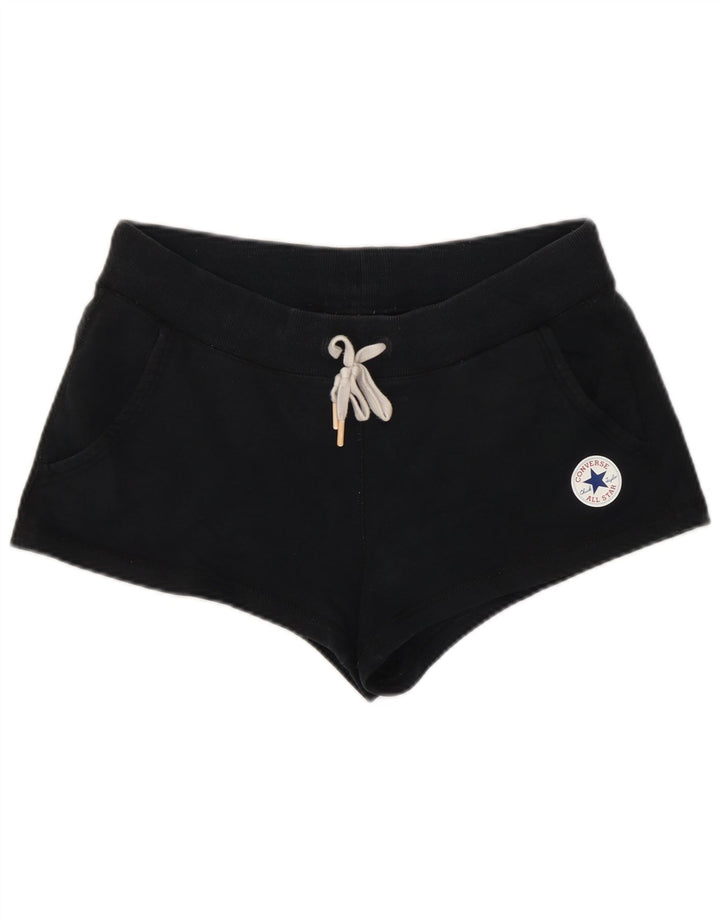 Damskie spodenki sportowe Converse UK 14, średnie, czarne, bawełniane